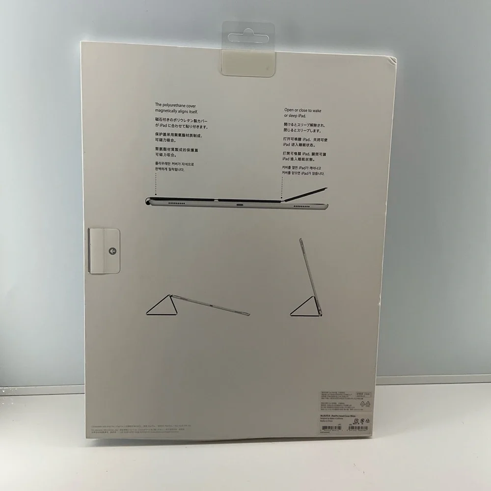 APPLE 12.9” iPad Pro Smart Cover MLJK2FE/A - White NIB